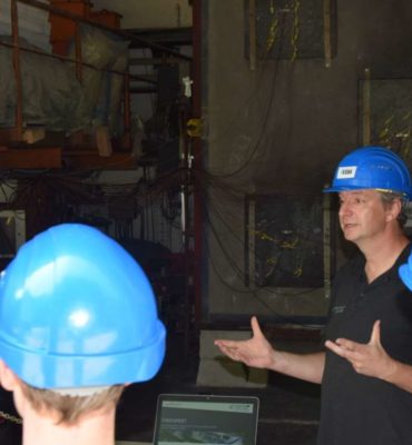 Poročilo o FIREEXPERT požarnem testu UHPFRC