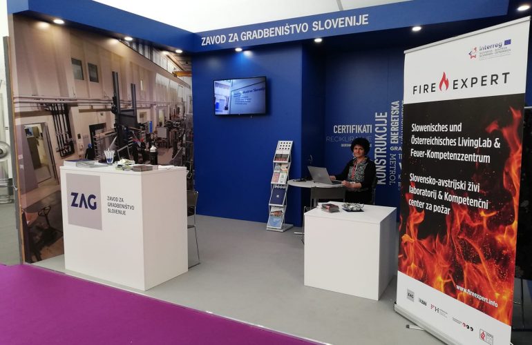 Predstavitev projekta FIREEXPERT na sejmu DOM
