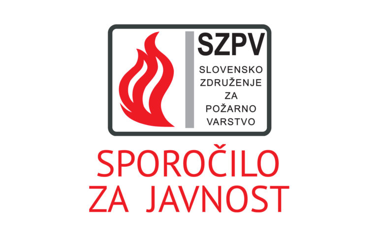 SPOROČILO ZA JAVNOST: Opozorila in zahteve s strani stroke za spremembo požarne zakonodaje