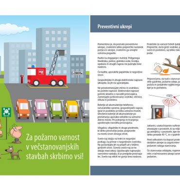 Oktober – mesec požarne varnosti