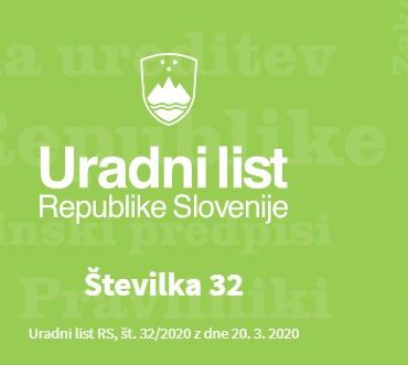 Odlok o začasni prepovedi izvajanja nadzora vgrajenih sistemov aktivne požarne zaščite in rednega tehničnega nadzora hidrantnega omrežja v Republiki Sloveniji