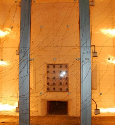 Predstavitev Materiali in gradbene konstrukcije v ognju požara v okviru prireditev Noč raziskovalcev