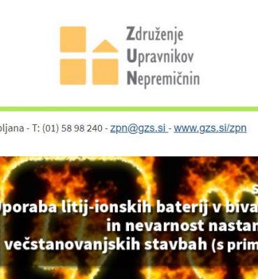 Izobraževalni seminar za upravnike nepremičnin