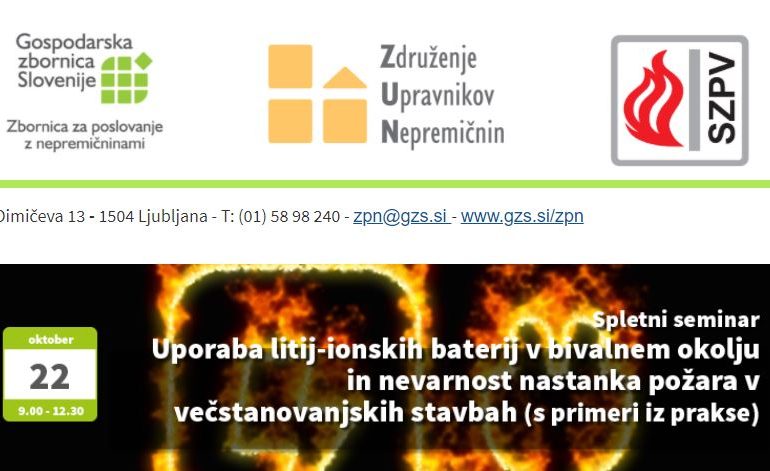 Izobraževalni seminar za upravnike nepremičnin